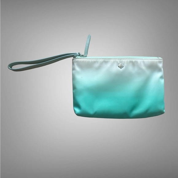 kate spade Handbags - Kate Spade Sea Foam Green Wristlet Bag